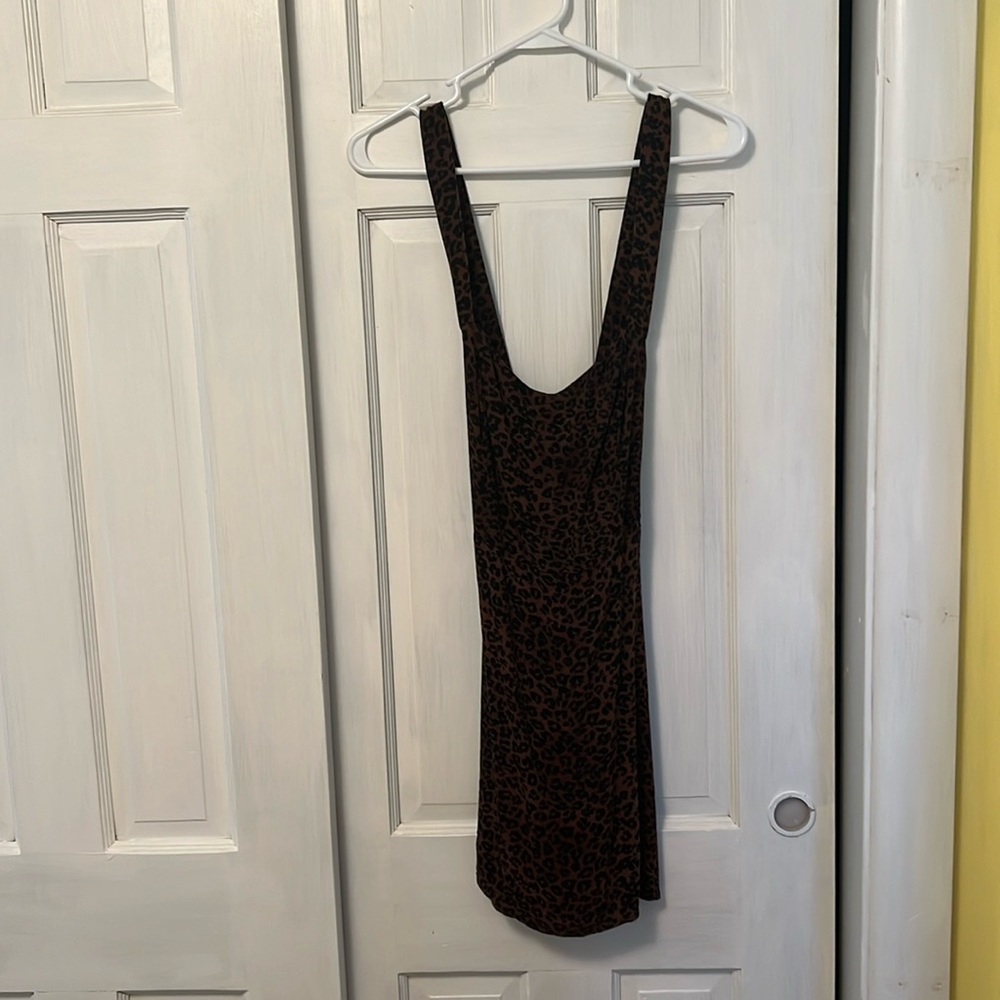 Urban Outfitters animal print mini dress/tunic
